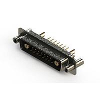 EDAC 627-17W2624-7NC Mixed Contact D-Sub Connectors Vertical Combo Dsub