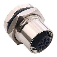 NorComp 859-005-203R001 Connectors M12 5 P F S/C PNL MNT REAR G/F