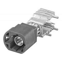 Rosenberger D4S20Y-400A5-B PCB Connectors Right Angle Plug PCB w/Housing T&R White