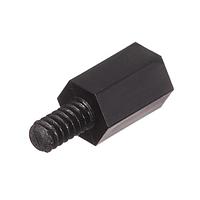 Keystone Electronics 4971 Hex M/F NYLON STANDOFF 6-32 .375 L