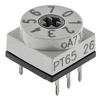 APEM PT65726 Rotary Switches DIP CODED ROTARY SWITCH