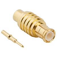 Amphenol RF 252107 Connectors MCX STRAIGHT PLUG .085 GOLD