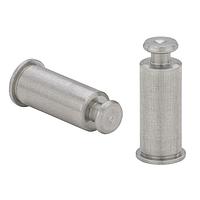 PEM SKC-6060-14 Round STANDOFF, KEYHOLE, STAINLESS