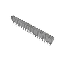 Samtec CES-119-01-T-S Socket .100"  Closed Entry Low Profile Socket Strip