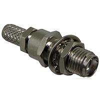 Linx Technologies - TE Connectivity CONSMA005-R58 Connectors SMA Fml Blkhd R Mnt Crimp, RG-58