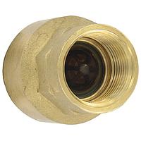 Dwyer BICV-0F07 Brass Inline Check Valves for Oils & Gases – 0.5 psi, Low Head Loss (2 in, NPT Female)