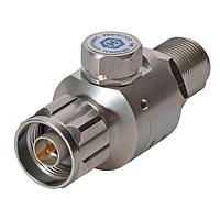 HUBER+SUHNER 3401.17.0057-EX Connectorized Surge Protectors GDT N plug(m) to N jack(f), 0-1000MHz