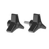 Davies Molding 3040CG Clamping Knob Projecting Stud 3-Arm Clamping Knob