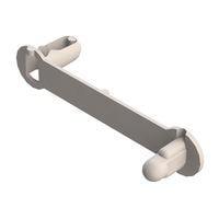 Essentra Components 22WTR2500312 Cable Clamp Cable Hanger, .312 Hold Dia, .250 Hole Dia