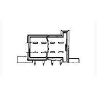 AMP Connectors - TE Connectivity 828801-7 Headers 2X11P MESSERLEI 3,0