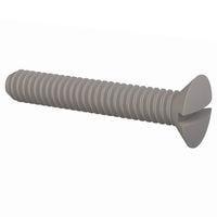Essentra Components 50M020040L012 Slotted Countersunk 90 Slotted CSK Screw, M2 X .4 Thread, 12mm Lg