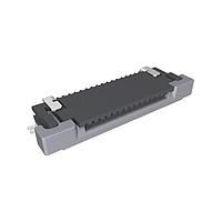 Amphenol FCI SFV16R-4STE1HLF Board Mount 0.50mm Flex Connector, SFV-R Series, 16 Position, Top Side Contact, Side Entry Surface Mount ZIF Connector, Halogen Free, Lead Free with Cable-Lock