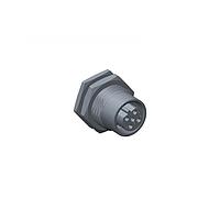 Amphenol LTW MSBS-05PFFP-SF8001 Circular Metric Connectors M12 Circular Metric Connector, B Code, Metal, 4A, 05 pins, Female Connector, Female Contact, Hexagonal, PG9, Screw Thread, PCB 180 , Receptacle, Front Fastened, Panel Thickness 4.5, IP68 / IP69K