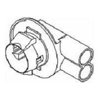 Aptiv 12146418 2-Way LAMP SKT WDGE 2W FEM
