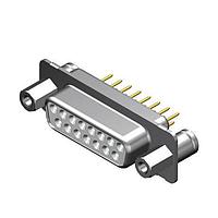 Molex / FCT 173109-1153 Standard Density FCT DSUB STR PC RCPT 09 PN W/CLINCH