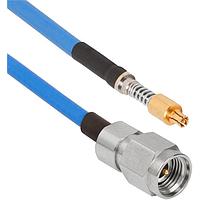 Amphenol SV Microwave MS292-085-FV67.3SMPS-120 RF Cable Assemblies 2.92mm STR M to VITA 67.3 SMPS 12"Cable