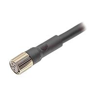 Omron Automation and Safety XS3F-M8PVC3S5M Sensor Cables / Actuator Cables M8 Straight Socket PVC 5M Cable 3Pole