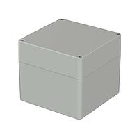 BOPLA 02228094 Enclosures for Industrial Automation ENCLOSURE, EUROMAS PC-V0, 122 X 120 X 105MM, POLYCARBONATE V0, RAL 7035, M 228-V0