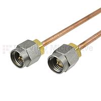 Fairview FMC0202988 SMA Male to SMA Male Cable RG405 Coax in 6 Inch
