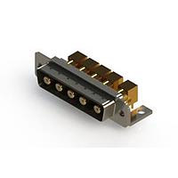 EDAC 629-5W5-240-7N4 Mixed Contact D-Sub Connectors Right-angle Power Combo D-Sub Connector