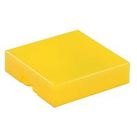 NKK Switches AT4073E Button .472" SQ CAP YELLOW