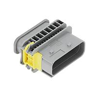 AMP Connectors - TE Connectivity 2-1564412-1 Housings 18POS, TAB 1.6X0.6, TAB HSG, ASSY