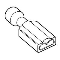 Panduit DNF14250FIBX-L Butted Seam Fem Disc NYL fully insuld