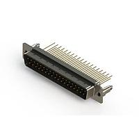 EDAC 627-M37-323-BN5 D-Sub Connectors - Standard Density Vertical Machined D-Sub Connectors