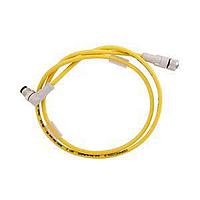 Eaton CSDR4A4CY2201-D Sensor Cables / Actuator Cables CORDSET,ST F,RA M,DC,4P 4W,22GA PVC Y,1M