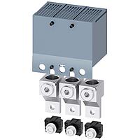 SIEMENS 3VA92430JC18 Wire Connector BRKR 3VA6 250A 3P LUG W/TAP CVR 1W W/PH