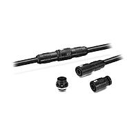 Hirose Electric HR30-6PD-6P Connectors Plug, CAT5e, 2.0 A, 6pos., Soldering Wire Termination, Male