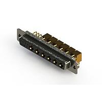EDAC 630-13W6240-7TA Mixed Contact D-Sub Connectors Right-angle Power Combo D-Sub Connector