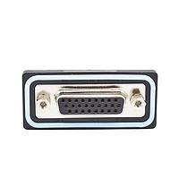 NorComp HDF-R26-213L461 High Density D-Sub Connectors 26 pin R/A solder F FL 4-40 thrd brkt