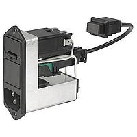 Schurter CD23.4101.151 Inlets CD PWR ENTRY MODULE W. FILTER 2A