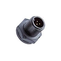 Amphenol LTW 1AD-03PMMS-SC7001 Standard Circular Connector MINI CNC PIN PNL SCRW 3PIN M CONN