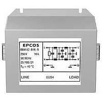 EPCOS B84142B0016R000 Power Line Filters 16A 250V 2-LINE