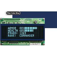 Matrix Orbital BLU204 Character Display Modules VFD Filter 20x4 Blue text