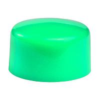 NKK Switches AT422F Button RND CAP FOR SB GRN