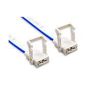 Amphenol LTW SSL11-J2L2J-T22D06 Lighting Cables SSL 1.1, Plastic, 3A, 02 pins, Jack Connector, Straight, Solder, Field Installable