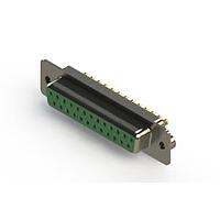 EDAC 628-M25-622-GT2 D-Sub Connectors - Standard Density Vertical Machined D-Sub Connector