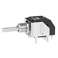 NKK Switches FR01AR10HB-06XL Rotary Switches 10MM ULTRA-THIN DIP ROTARY