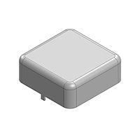 Masach Tech MS135-20S-NS EMI/RFI Shield, One-Piece 13.5 x 13.5 x 5mm One-piece Drawn-Seamless RF Shield/EMI Shield (Nickel-Silver)