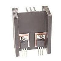 Aavid 6380BG Component Heat Sink for MULTIWATT, Vertical, 6.8 C/W, 2.89mm Hole, 25.4mm, Solder Pins