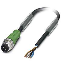 PHOENIX CONTACT 1413496 Sensor Cables / Actuator Cables SAC-4P-M12MS/ 0,4- PUR 0,45 AE