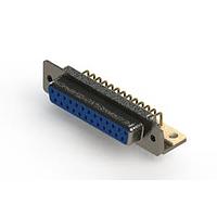 EDAC 622-M25-260-LT4 D-Sub Connectors - Standard Density EDAC Right Angle D-Sub Connector