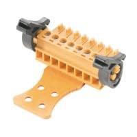 Weidmuller 1236810000 Pluggable Terminal Blocks BCZ 3.81/07/180LRZE SN OR BX