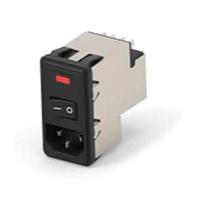 AMP Connectors - TE Connectivity PS0SSSBXB Inlets 10A SINGLE FUSE SNAP IN