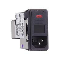 P&B PS00SDSXA Inlets 10A DUAL FUSE SNAP IN MOUNT