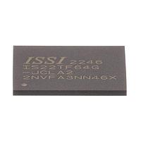 ISSI IS22TF64G-JCLA2 eMMC 64GB, 153 Ball FBGA, 3.3V, RoHS, Auto Grade (-40+105C)