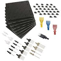Panduit QB-KIT1-GRY Cable Mounting & Accessories QUICK-BUILD STARTER KIT, GRAY TILES